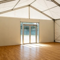 Structure de sport modulaire robuste en aluminium résistante au vent pour terrains de sport extérieurs