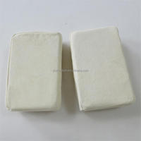 Bloc de mousse éponge à cire, applicateur de cire en microfibre pour le detailing automobile, le polissage, le lustrage et le nettoyage