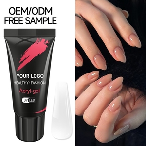 Choix Populaire 30g 60g Polygel Transparent Excellente Adhérence Sans Rétrécissement Gel Acrylique Pour Extension Complète des Ongles - Product Image 1