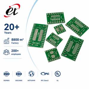 Fabricante <span class=keywords><strong>de</strong></span> PCB FR4 Personalizado, Placa <span class=keywords><strong>de</strong></span> Circuito Impreso Multicapa Estándar Tg130/Tg170, Control <span class=keywords><strong>de</strong></span> Impedancia, 1 oz <span class=keywords><strong>de</strong></span> Cobre, para Consumidores - Product Image 1