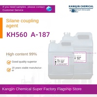 KH-560 industriel de réticulation de la catégorie KH560 de CAS 2530-83-8 A-187 l'agent d'accouplement augmenté de silane d'adhérence