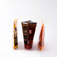 Sachet en aluminium personnalisé pour stérilisation à haute température 121°C, scellé sur trois côtés, pour salades et gâteaux cuits