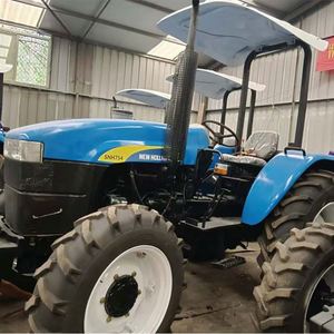 Calidad Original 75hp Usado New-Holland SNH754 Tractor 4wd Con Cabina Precio Muy Barato con <span class=keywords><strong>Implementos</strong></span> - Product Image 3