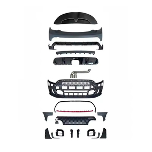 Kit carrosserie style JCW pour Mini F55 4 portes (2014-2020) – Pare-chocs avant et arrière pour mise à niveau Mini Facelift 2021 – Qualité supérieure, neuf - Product Image 1