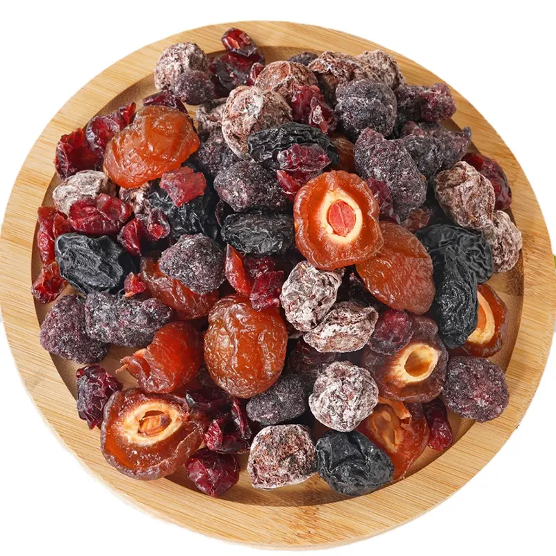 Fenglan 500 g 5 arten bähren gemischt getrocknete früchte plumen pflaumen konservierte pflaume rote bärbeere cranberry getrocknete früchte