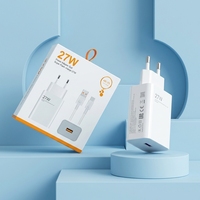 Adaptateur secteur haute puissance 27W, chargeur USB à charge rapide, prise US EU pour téléphones mobiles Xiaomi, prix bas, chargeur QC3.0 5V/2.4A, écouteurs