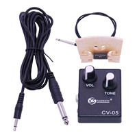 Violin CV-05 Electro-Acoustic Bridge Pickup EQ Equalizer Resin-ABS Maple Wood Fiber Composite Ceramic Material Wholesale