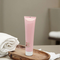 Tube souple d'emballage cosmétique en plastique transparent LIXIN/OEM LX194, forme personnalisée, Guangdong