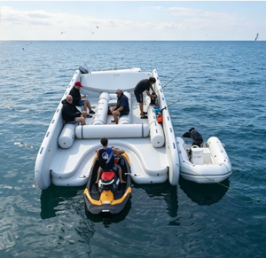 Bateau pneumatique en PVC renforcé haute durabilité pour usage commercial et récréatif - Product Image 1