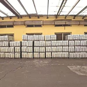 Approvisionnement ponctuel 99.995%, 99.996% lingots de lingots de zinc série gris argenté pour la construction - Product Image 6