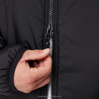 OEM vente en gros personnalisé hiver chaud respirant hommes extérieur manteau de duvet imperméable coupe-vent à capuche doudoune pour hommes
