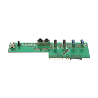 Placa de servidor de ordenador de 1 a 4 puertos USB 2,0, interruptor de alimentación y reinicio LED, PCB, conector LPT, chasis de placa única