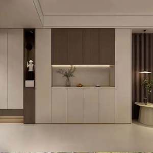 Muebles Modernos para Sala de Estar, Armario de Almacenamiento de Madera, Mueble para Cubiertos, Zapatero, Puerta de Entrada con Diseño Elegante - Product Image 5