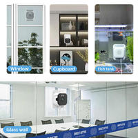 Cámara WiFi HD para Ventana, Monitoreo de Red Doméstica Inteligente, Control Remoto a través del Teléfono Móvil, Visión Nocturna Infrarroja 2K