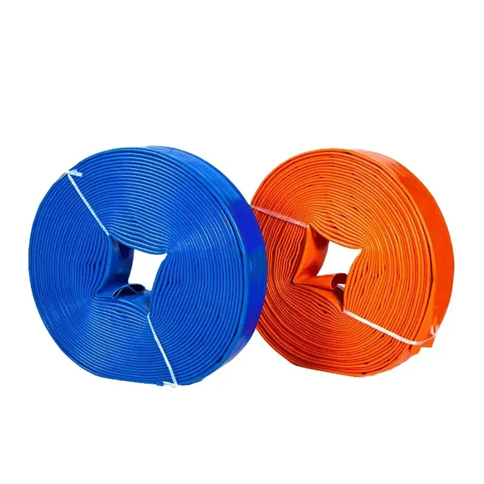 2'' × 100 Fuß PvC-Layerflachschlauch PvC-Wasserrohr Kunststoffrohr Bewässerungsrohr Drainage Rohre Layflat-Schlauch