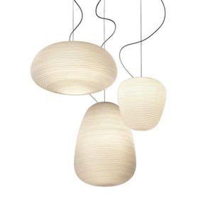 Lámpara colgante de cristal blanco, redonda, E27, luz LED blanca cálida para cafetería, bar, hotel, comedor, lámpara decorativa de estilo nórdico moderno - Product Image 4