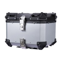 Valises latérales détachables en alliage d'aluminium pour moto, exclusivité transfrontalière, coffre de bagages arrière trois compartiments pour moto touring, multi-capacités