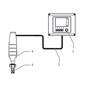 เซ็นเซอร์วัดค่า pH รุ่น E+H Memosens Orbisint CPS61E ของ Endress Hauser แบบอิเล็กโทรดแก้ว Memosens - Product Image 4