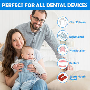Tabletas para el cuidado de dentaduras postizas con certificación ISO, retenedor de limpieza profunda a <span class=keywords><strong>precio</strong></span> de fabricante, limpiador para el cuidado bucal para alineadores y dentaduras postizas - Product Image 5