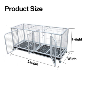 Pet <b>Cage</b> Iron Small Animals Houses 3-Storey 6-Door Breathable Square-Tube Steel Wire Solid Push-Up Closure Customized Size Color - Product Image 2