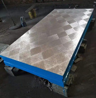 Plaque de mesure et d'inspection en fonte à surface plane avec rainure en T pour le rectification et le marquage