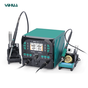 YIHUA 992D-II Elemento <span class=keywords><strong>de</strong></span> calefacción integrado 2 en 1 Mini <span class=keywords><strong>pistola</strong></span> <span class=keywords><strong>de</strong></span> aire caliente Precisión C210 C245 Estación <span class=keywords><strong>de</strong></span> retrabajo <span class=keywords><strong>de</strong></span> soldador - Product Image 2