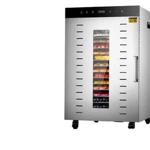 304 aço inoxidável alimentos desidratador máquina Banana Chips Mango Vegetable Dryer Automatic Food Dehydrator