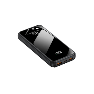 Batería Externa Ultra Delgada de Alta Capacidad de 10000 mAh con Salida USB Dual Integrada y Tipo-C, Carga Rápida PD de 22.5 W, Pantalla Digital LED - Product Image 1