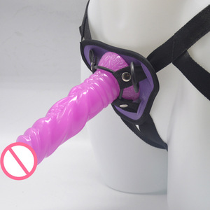 FAAK Tali Anjing Serigala 19Cm dengan Sabuk, untuk Pria Wanita Celana Penis dengan Sabuk Mainan Seks Tali Pada Dildo untuk Wanita - Product Image 6