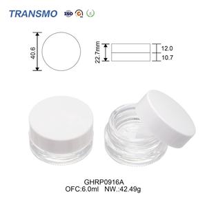 Pot en verre pour crème de marque privée, pot pour gommage des lèvres, personnalisable, 5g, pots en verre écologiques - Product Image 2