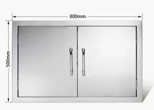 VICTORY Alta calidad 304 Acero inoxidable Cocina al aire libre Barbacoa Isla Construir Puerta de gabinete Otros suministros para hoteles y restaurantes - Product Image 3