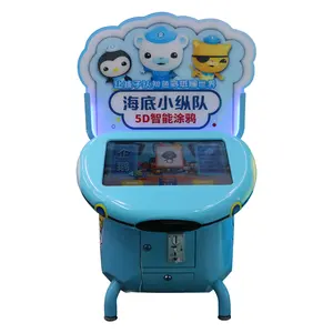 Indoor children's puzzle development interest painting machine coin operated entertainment arcade game machine