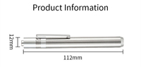 Lampe torche LED portable haute luminosité UV 365nm 395nm avec clip, mini lampe stylo rechargeable USB à piles sèches – Offre Spéciale