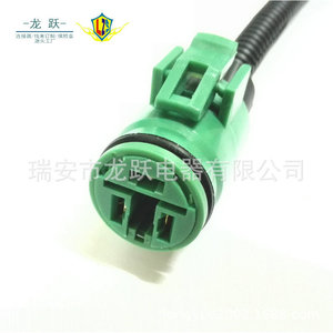 Conector de Alternador Denso, Enchufe Hembra de 2 Pines, Plástico Verde, para Uso en Alternadores - Product Image 1
