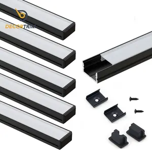 Prolink Metal With PC Cover Recessed LED Strip Light Channels Diffuser Aluminum Extrusion LED Profile