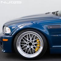 Roues NJQS en gros d'usine 15 16 17 18 19 pouces pour voitures particulières LM Multi-branches Racing 4x100 114.3 5x112 5x120 Flow Forming