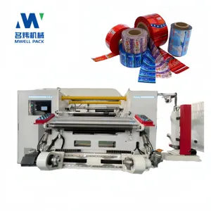 Surface Coil Drum Slitting and Rewinding Machine for Straw Paper, BOPP Film, Aluminium Foil, Cooper Foil, Mica Tape with CE