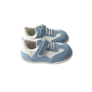 รองเท้าลำลองตามหลักสรีรศาสตร์สำหรับเด็กรองเท้าเดินหนังระบายอากาศน้ำหนักเบาทนทานพื้นยางกันลื่น - Product Image 3