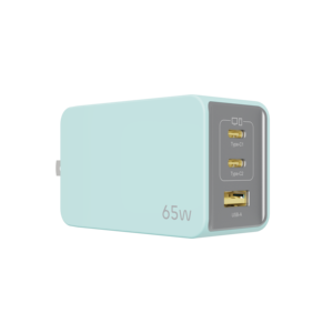 Kit Caricabatterie Super Veloce 65W USB C con Spina Intercambiabile US EU AU, Caricatore PD GaN Intelligente per Smartphone, Laptop, Macbook, <span class=keywords><strong>iPhone</strong></span>, Samsung - Product Image 2