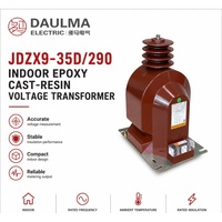 Transformateur de tension en résine époxy 35 kV pour intérieur JDZX9-35D290-1P pour la mesure et la protection des postes de transformation