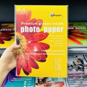 <span class=keywords><strong>Papier</strong></span> photo brillant simple face de qualité supérieure 260 <span class=keywords><strong>g</strong></span>/m², imperméable, pour impression photo professionnelle - Product Image 5