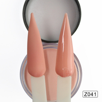 BIN Nouvelles Couleurs Acrylique Poudre Nude Rose Couverture Poudre Pour Nail Art