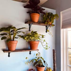 أرفف مخصصة للبيع بالجملة للخدمة الشاقة ، أقواس ذاتية الصنع ، دعم خطاف الحديد الصلب ، مركب على الحائط المعدني العائم المصبوب - Product Image 6