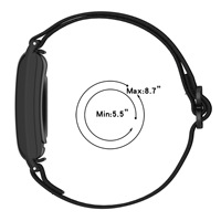 Bracelet de montre réglable en nylon HMJ pour Whoop 5.0 4.0 3.0 Lief MG One Smart Watch Fitness Sports Respirant