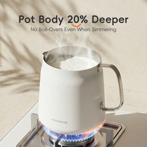 Panier de friture en acier inoxydable 304 de 2 L avec revêtement céramique, résistant à la chaleur, compatible lave-vaisselle, pour la maison - Product Image 2