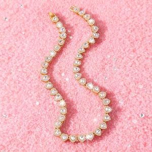 Colar de Personalidade <span class=keywords><strong>Rock</strong></span> Candy Love Spring com Zircônia Diamante, Estilo Hip-Hop para Homens e Mulheres - Product Image 4