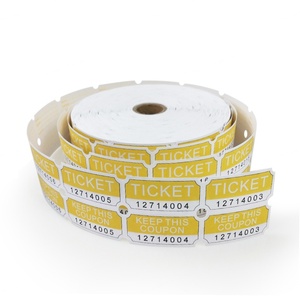 Billets de tombola personnalisés en rouleau – Prix usine - Product Image 4