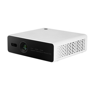 โปรเจคเตอร์พกพาอัจฉริยะ DLP Android 9 ไร้สาย รองรับ Wi-Fi คู่ ภาพคมชัดระดับ 4K HD พร้อมลำโพงสเตอริโอ สำหรับดูหนังที่บ้าน รุ่น JD45 ระยะฉายสั้น - Product Image 4