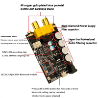 QCC5125 dengan Isolated True Fever QCC3034 Papan Front-end Penerima Dekoder Bluetooth Qualcomm Tanpa Kehilangan Data
