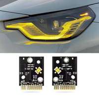 Accessoires de voiture modifiés SJC, système d'éclairage de haute qualité, module DRL pour BMW Série 2 M2 G87 M2 G42, mise à niveau des phares jaunes LCI